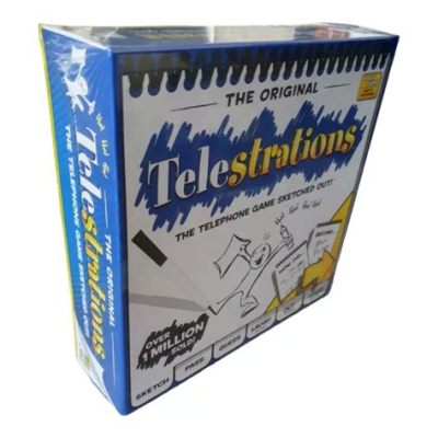 Telestrations: A Hilariously Chaotic Drawing and Guessing Game!